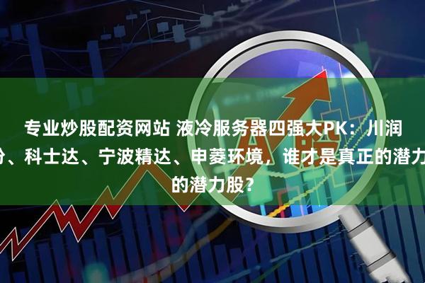 专业炒股配资网站 液冷服务器四强大PK：川润股份、科士达、宁波精达、申菱环境，谁才是真正的潜力股？
